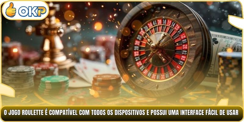 O jogo Roulette é compatível com todos os dispositivos e possui uma interface fácil de usar.